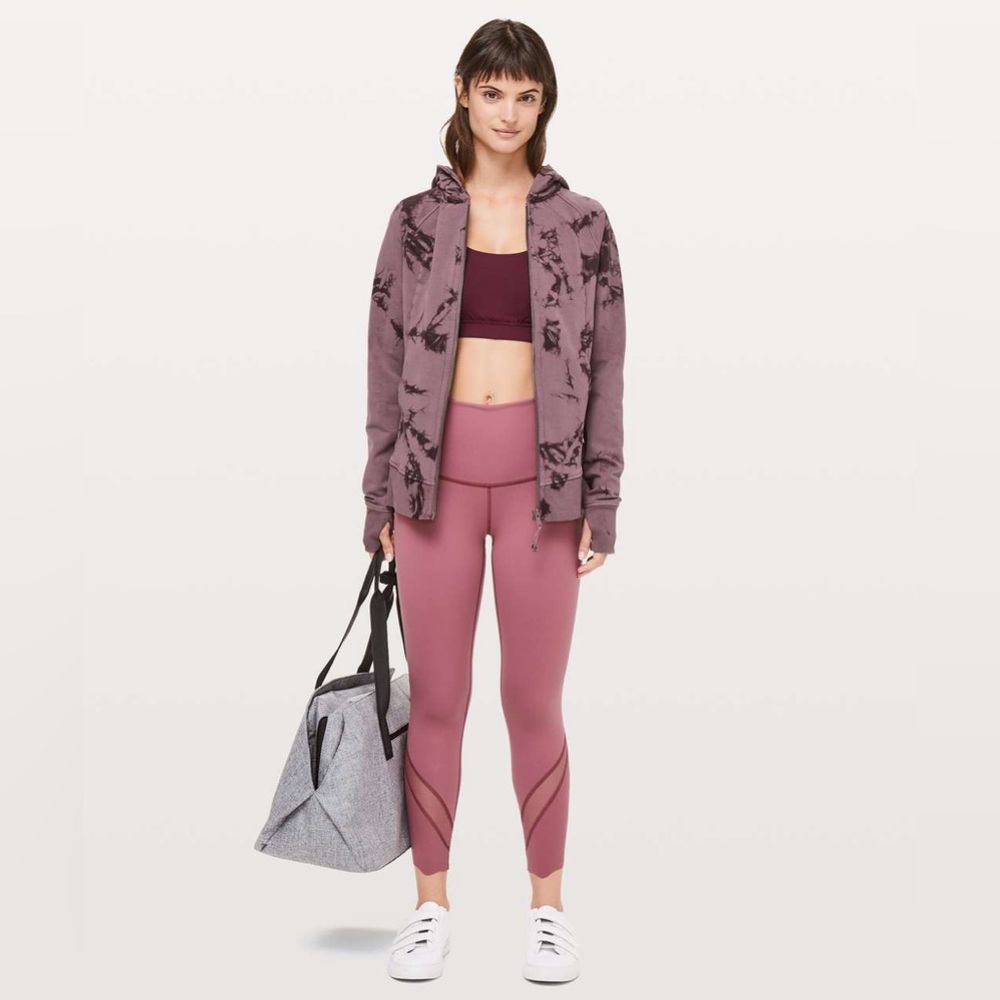 Lululemon Wunder Under Crop II (Special Edition) *Scallop 24" Size 4